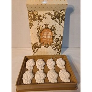 Vintage AVON "Angelic Splendor" Violet Scented Soaps, Set of 8, NIB